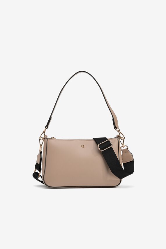 Bolso Bandolera con Efecto Piel