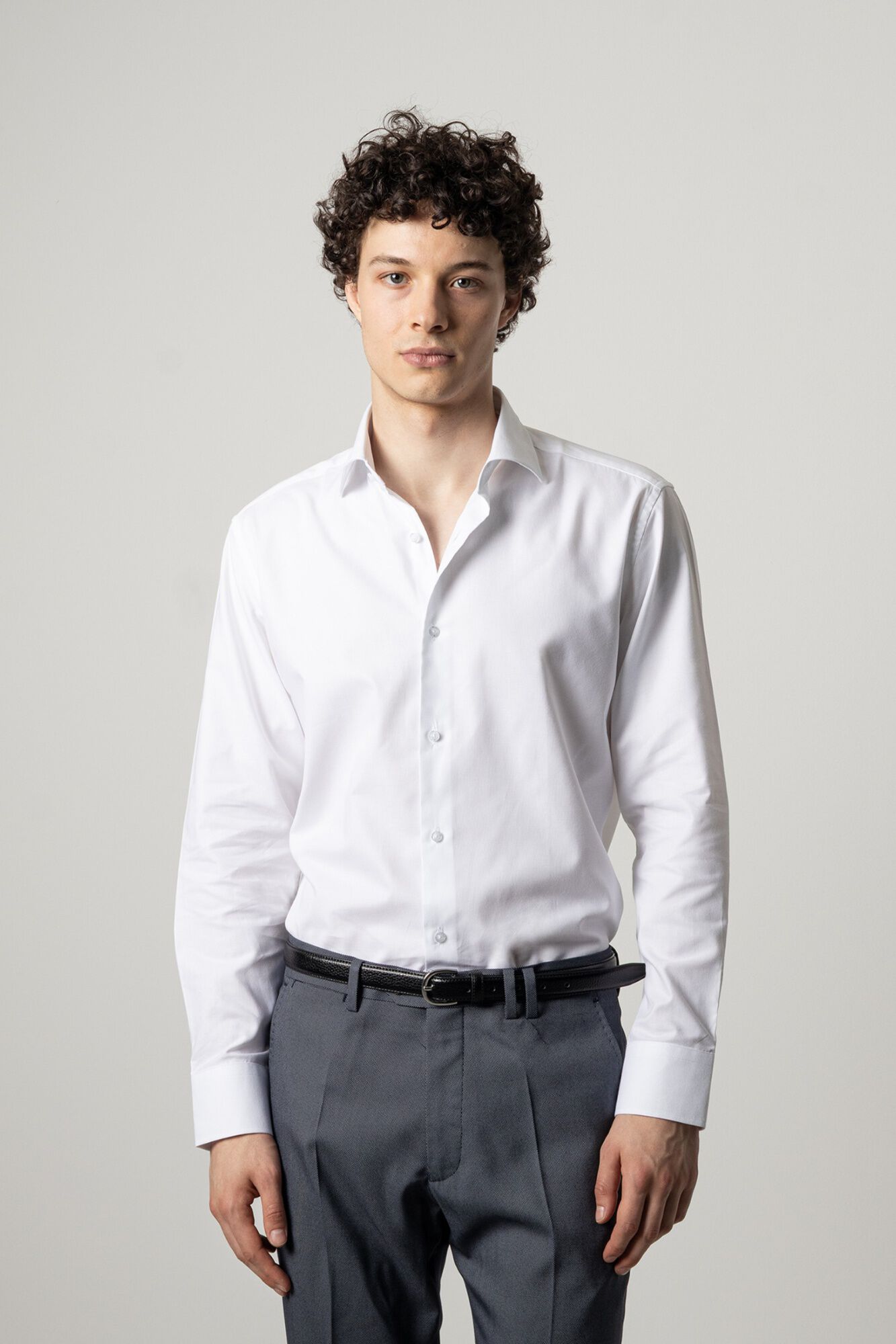 PuroEGO Camisa de vestir com estrutura