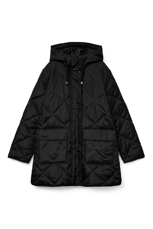 Vero Moda Casaco sobretudo  Preto