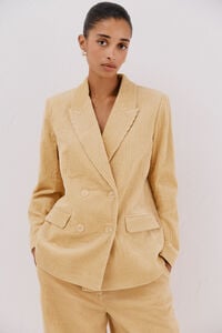 Cortefiel Women's double- corduroy blazer
