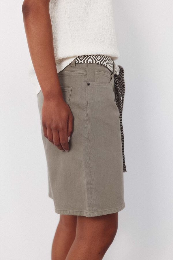 Cortefiel Denim Bermuda shorts Kaki