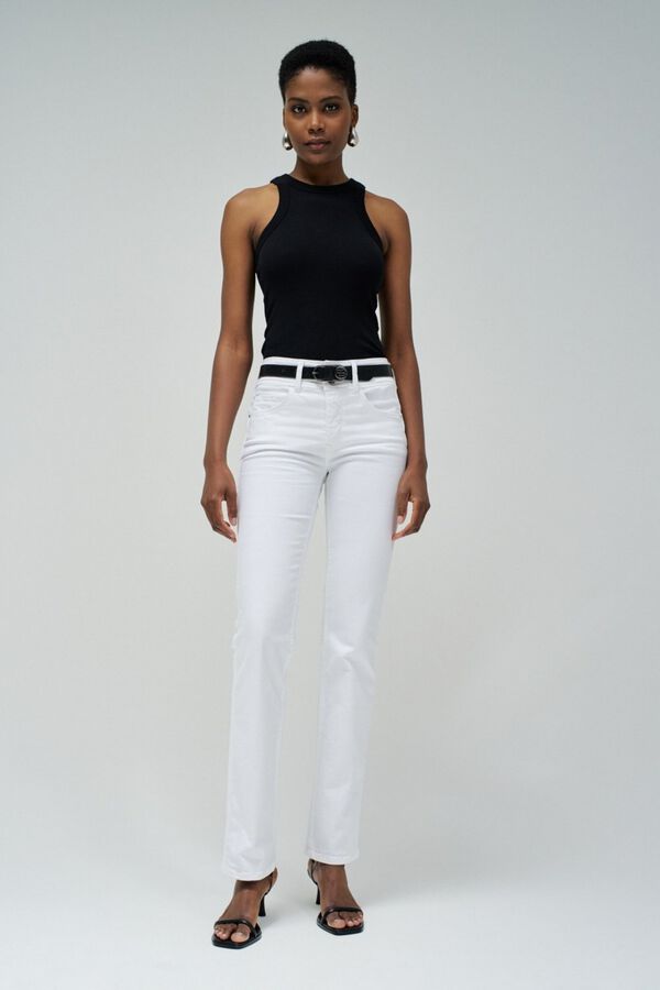 Salsa Jeans Jeans Secret Push retos Branco