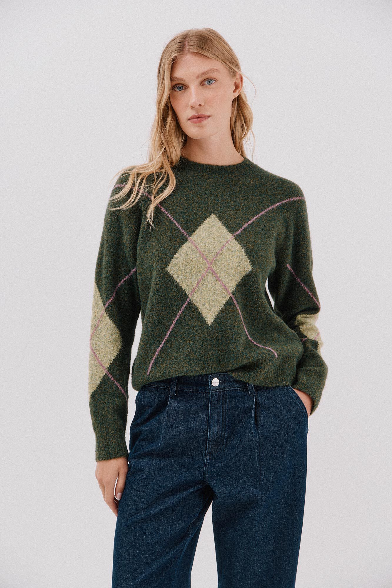 Cortefiel Diamond jersey-knit jersey