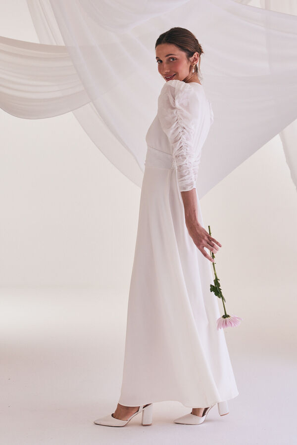 Pol&iacute;n Et Moi Vestido novia Emma Blanco