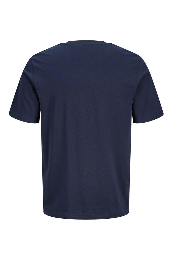 Jack & Jones Cotton regular fit T-shirt Navy