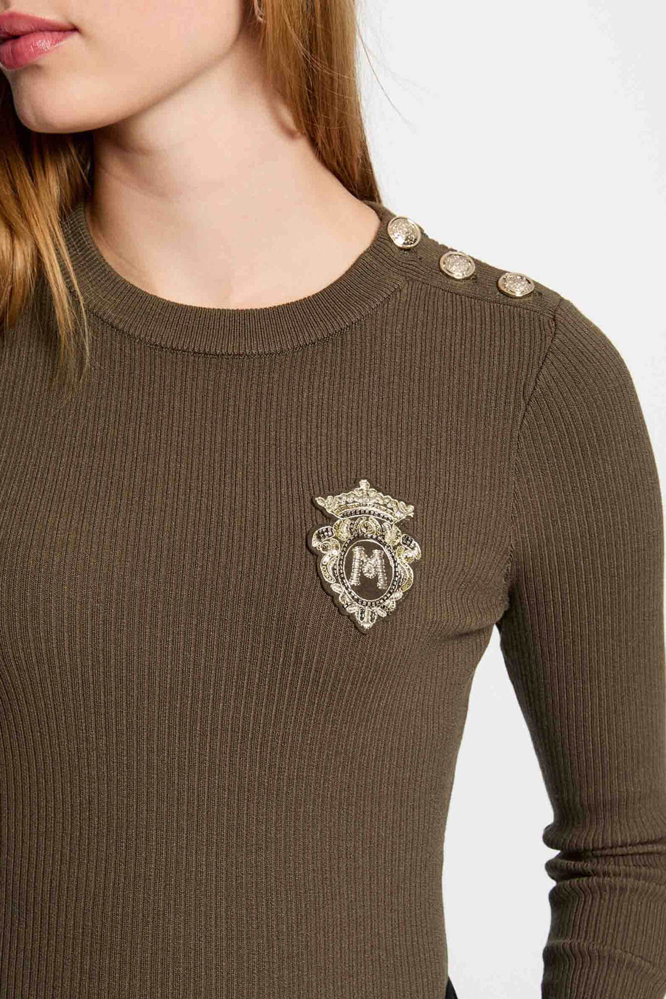 Morgan Jersey cuello redondo