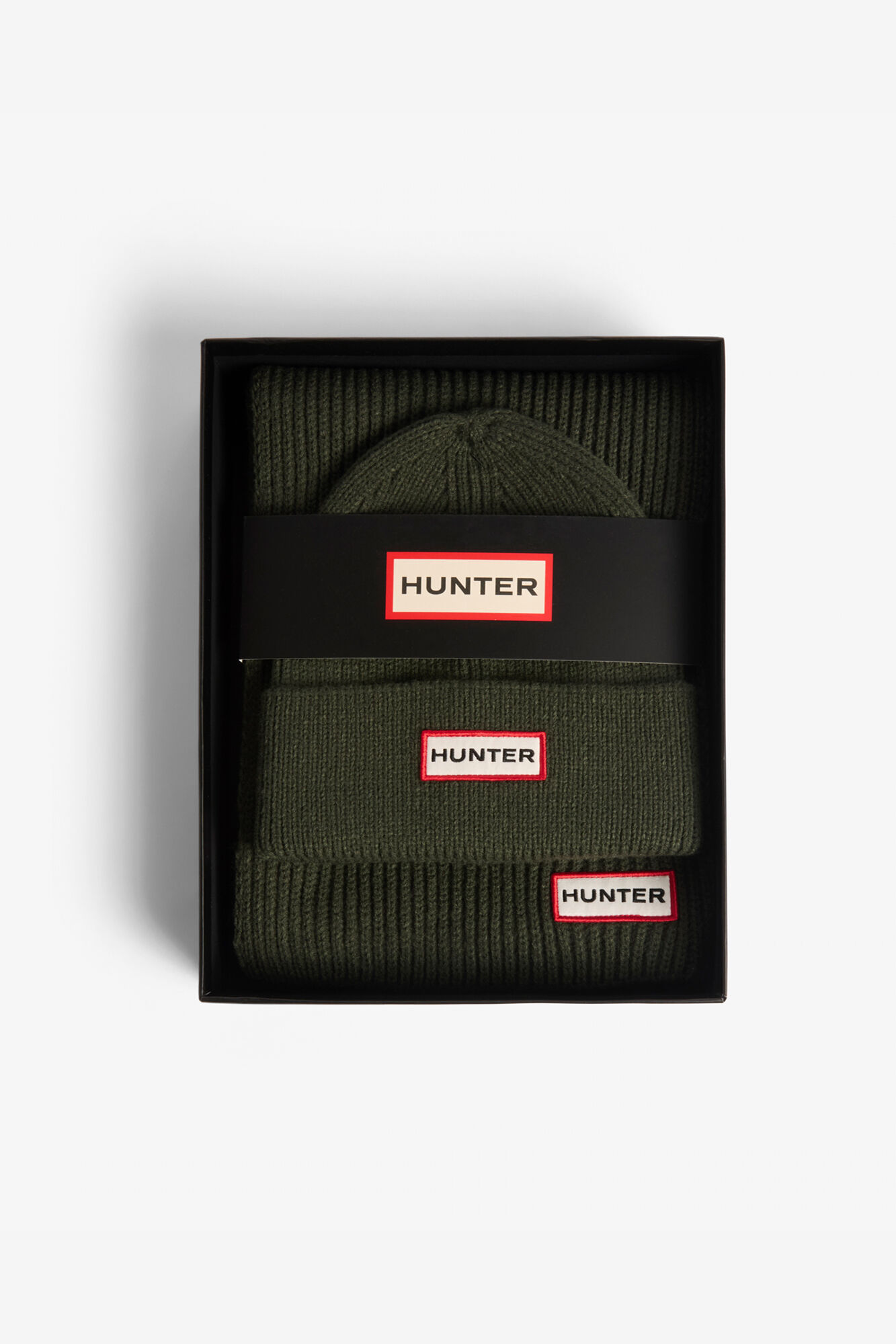 Hunter Conjunto de bon&eacute; e cachecol