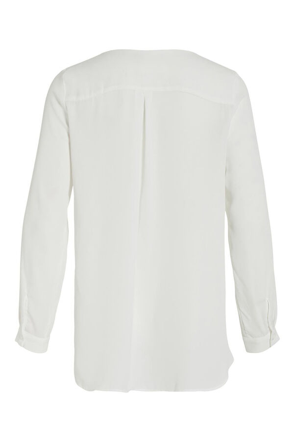 Vila Blusa de manga comprida Branco