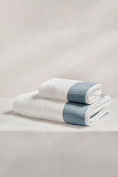 Cortefiel Aqua Sand 600 Bath Towel 90x150 cm Blue