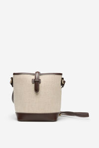 Cortefiel Rustic fabric shoulder bag