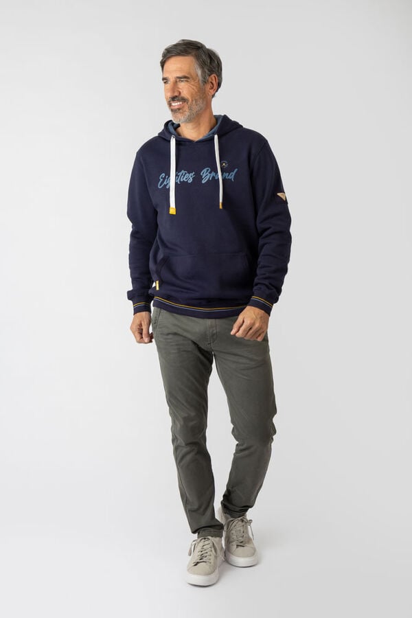 Privata Sweatshirt com gola redonda Azul