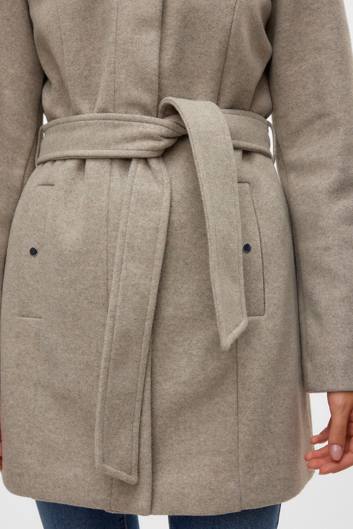 Vero Moda Sobretudo de fazenda