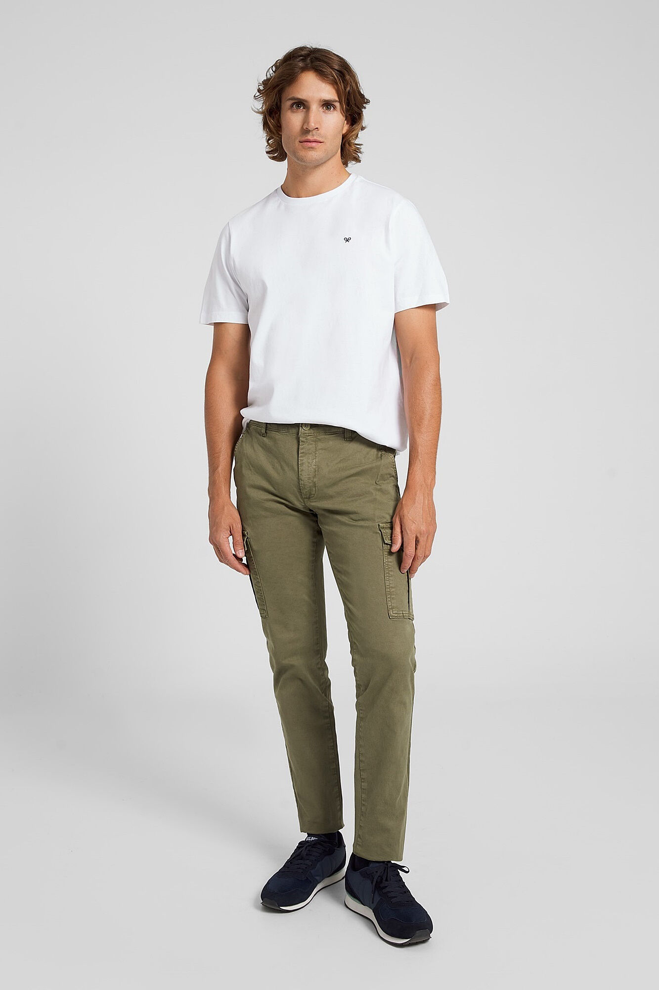 Cortefiel pantalon pana hombre best sale