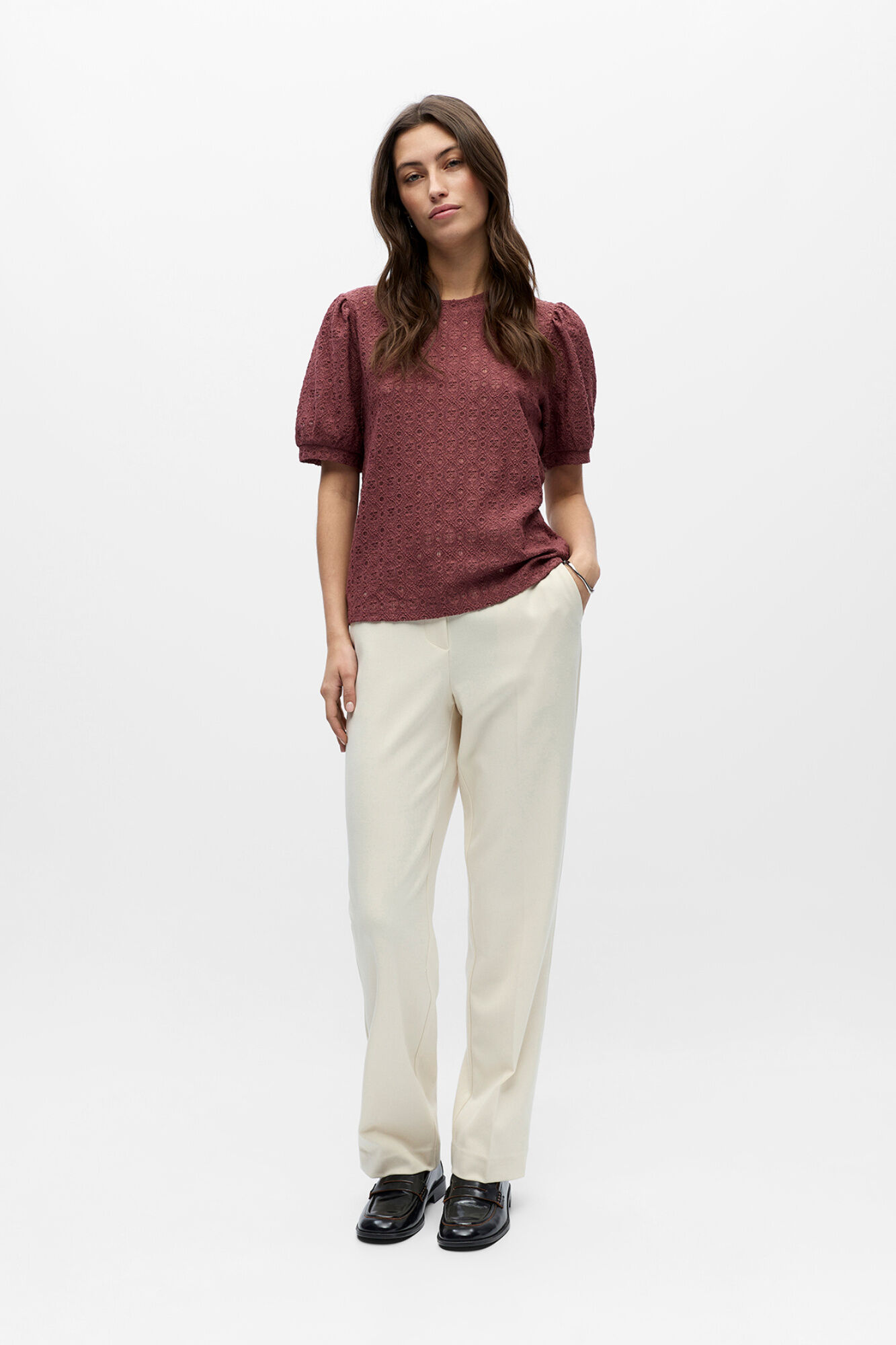 Object Top estructura manga corta