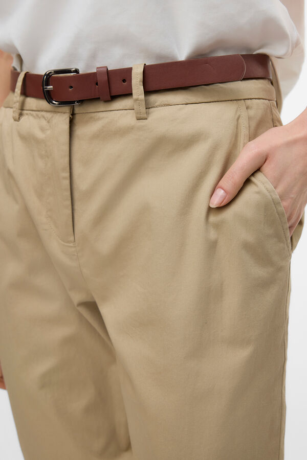 Vero Moda Calças formais Cinzento