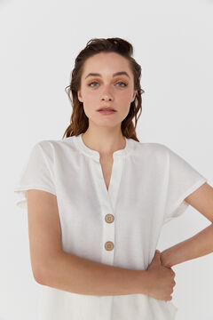 Cortefiel Comfort blouse White