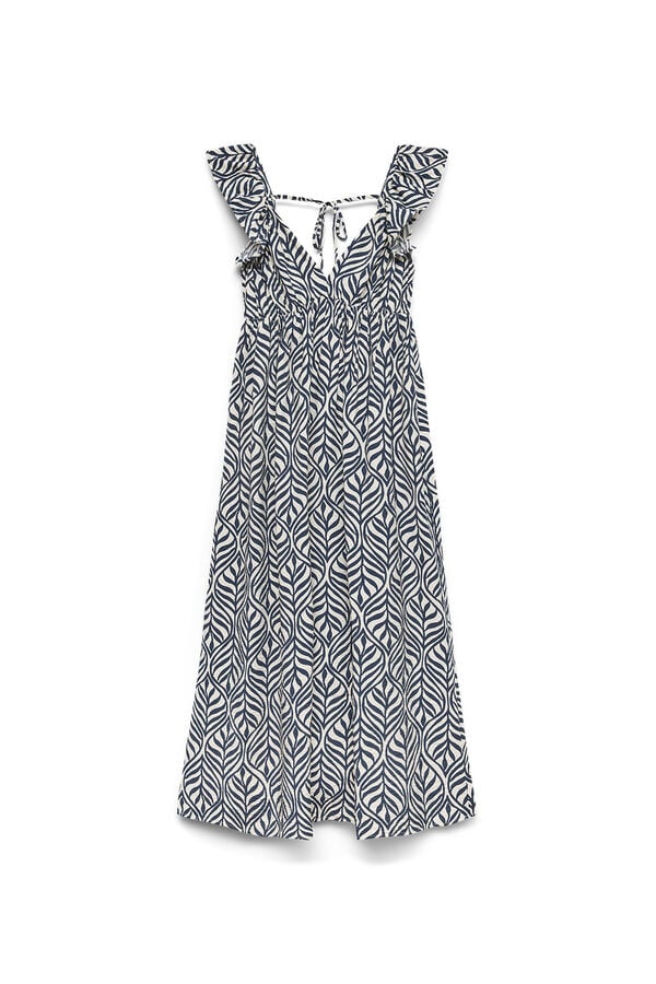 Vero Moda Vestido midi de al&ccedil;as Multicolorido
