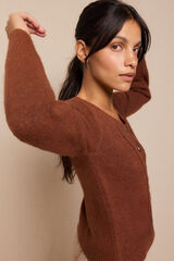 Slowlove Chaqueta punto Marrón