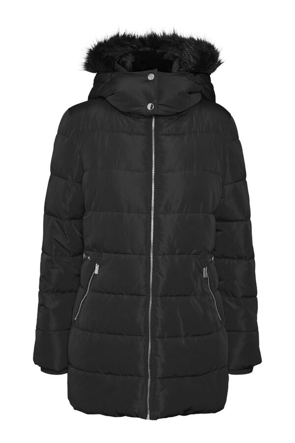 Vero Moda Casaco midi sobretudo  Preto