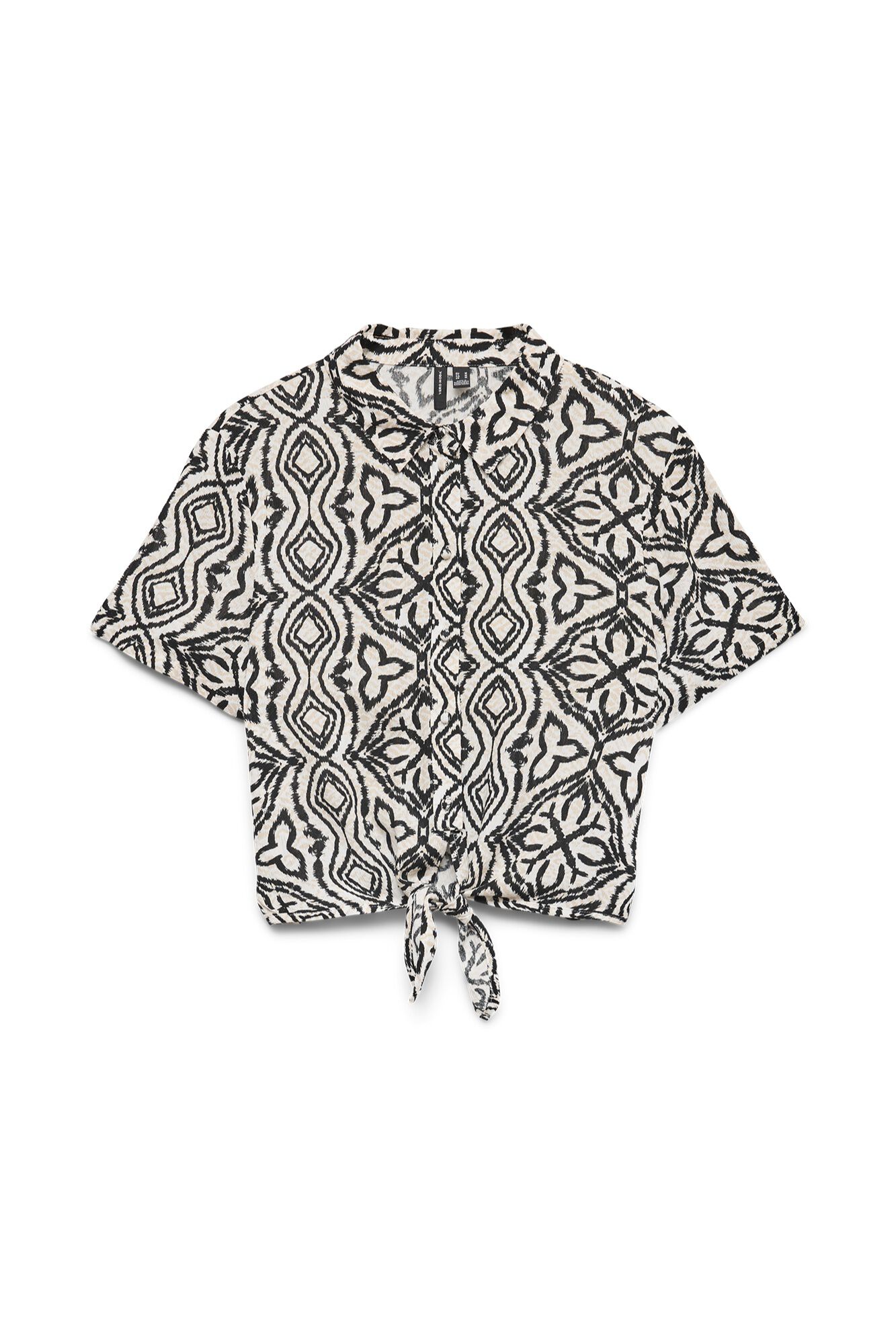 Vero Moda Top camiseiro com la&ccedil;ada