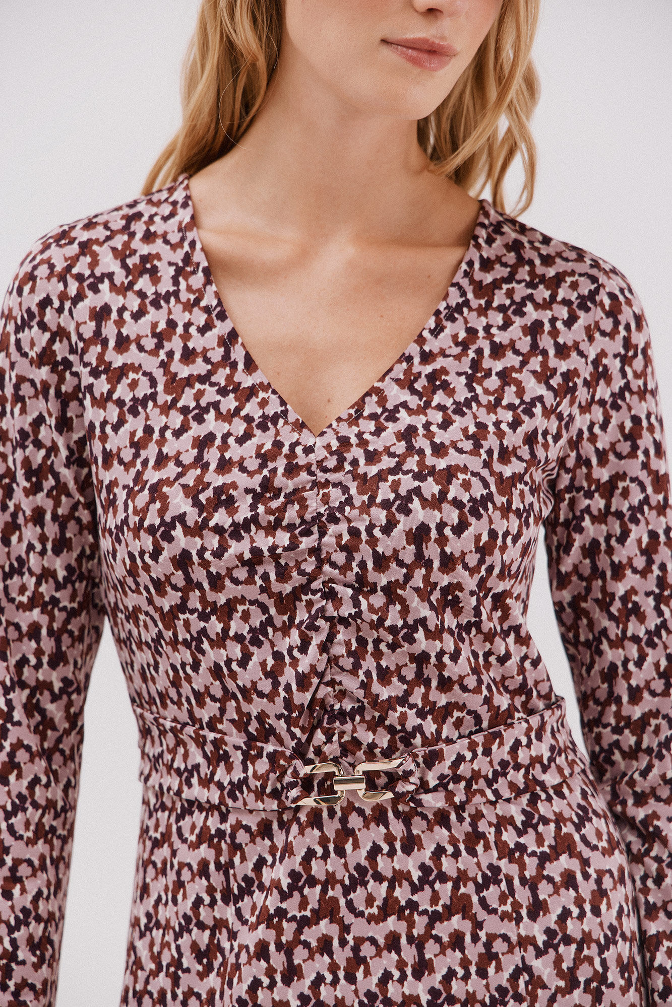 Cortefiel Belted dress