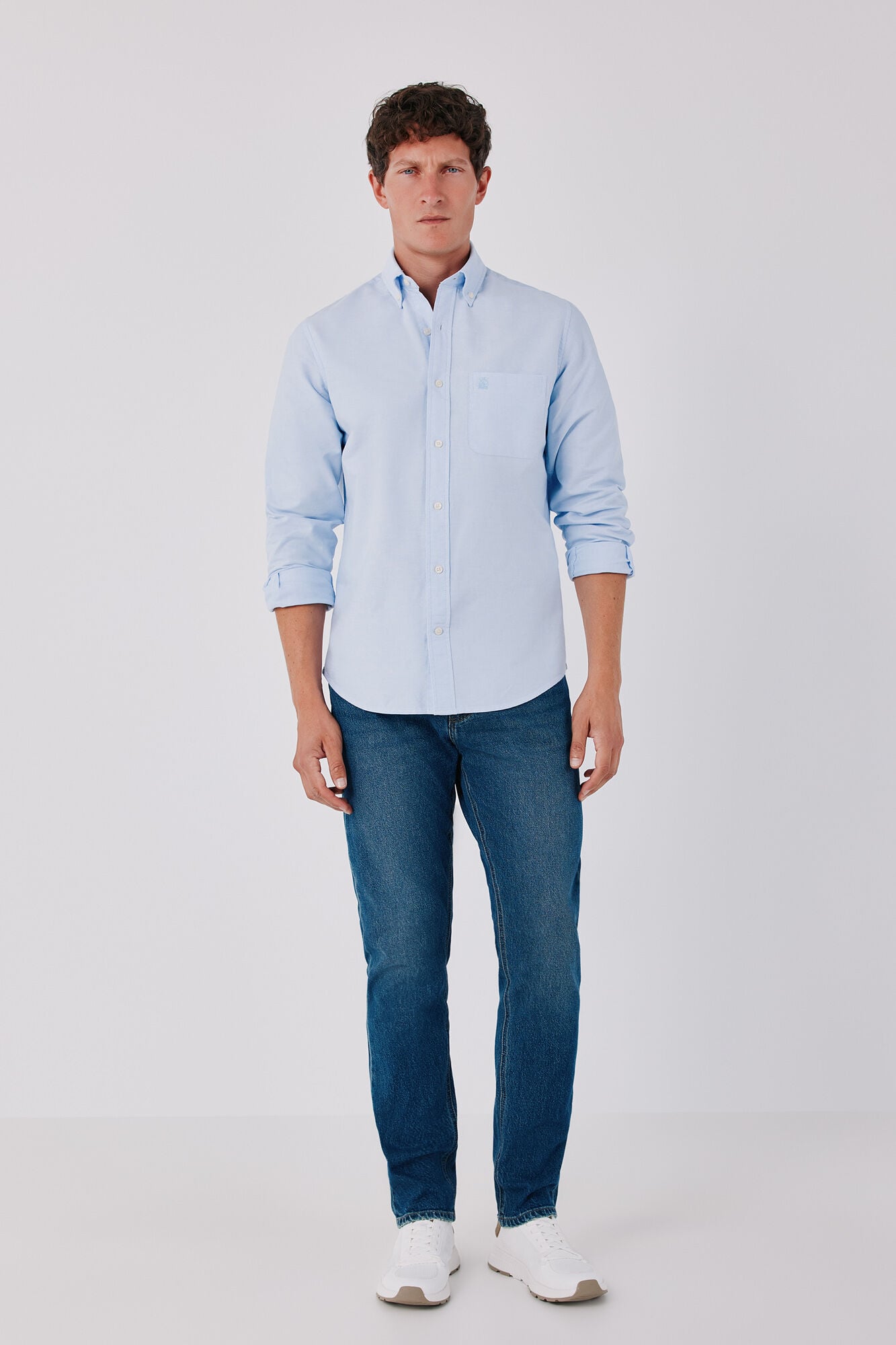 Cortefiel Plain Oxford shirt