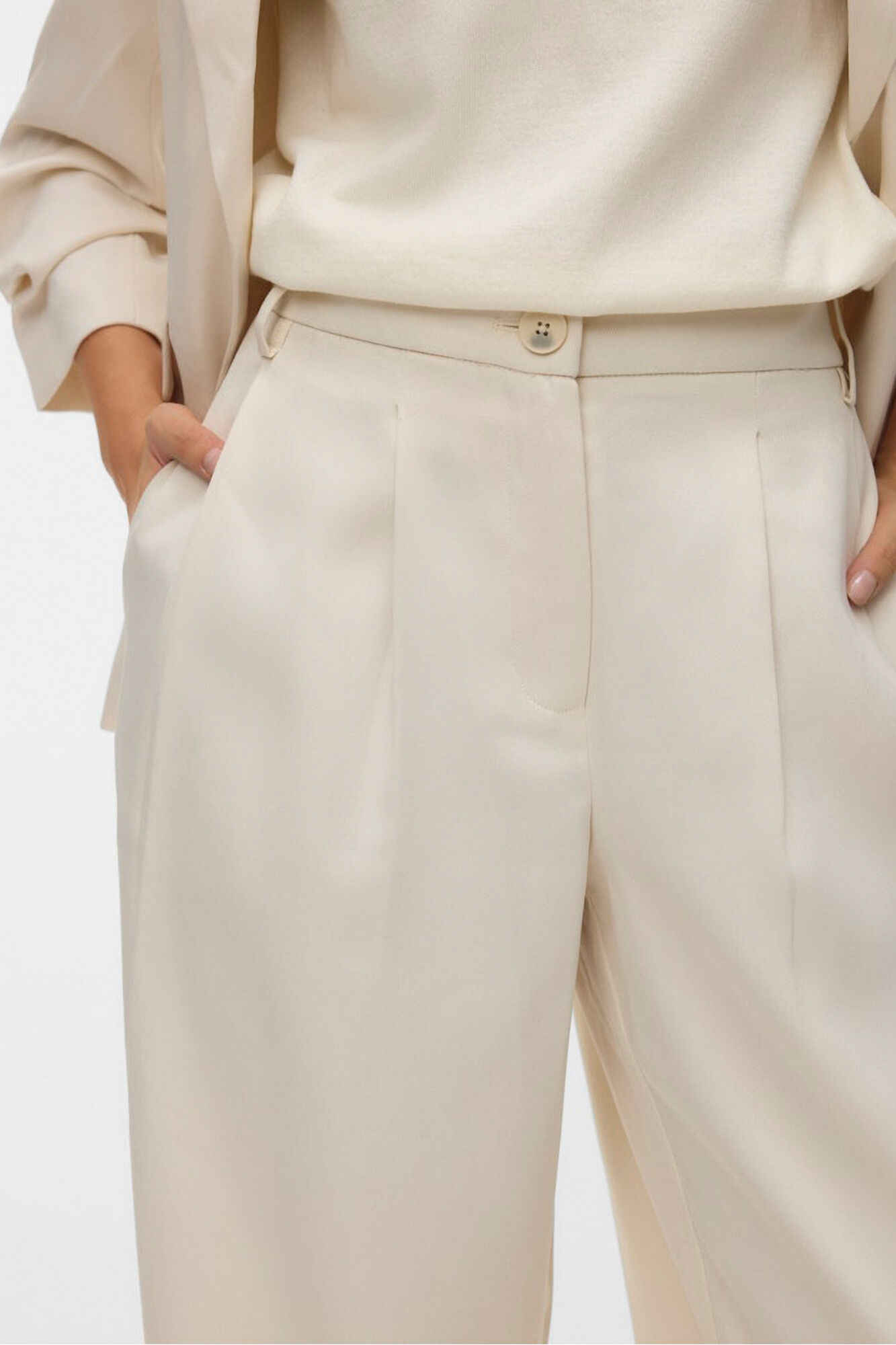 Vero Moda Cal&ccedil;as compridas de vestir