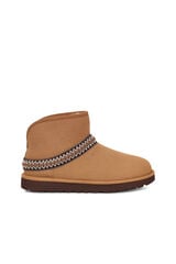 Ugg Bota feminina clássica Mini Crescent Castanho