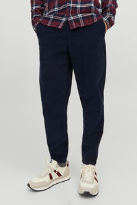 Cortefiel Tapered fit chinos Navy