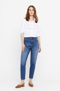 Cortefiel Mom fit jeans  Blue