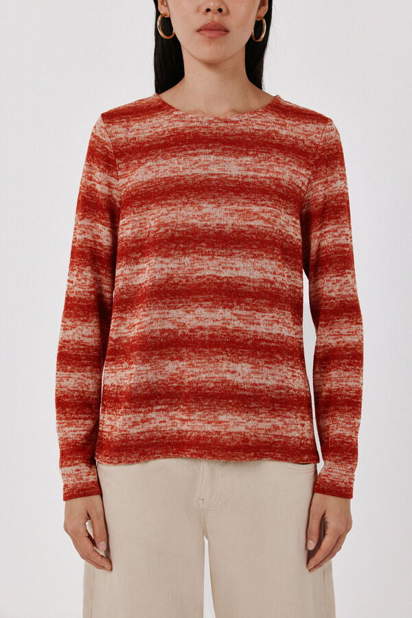 Cortefiel Soft V-neck basic T-shirt Multicolour