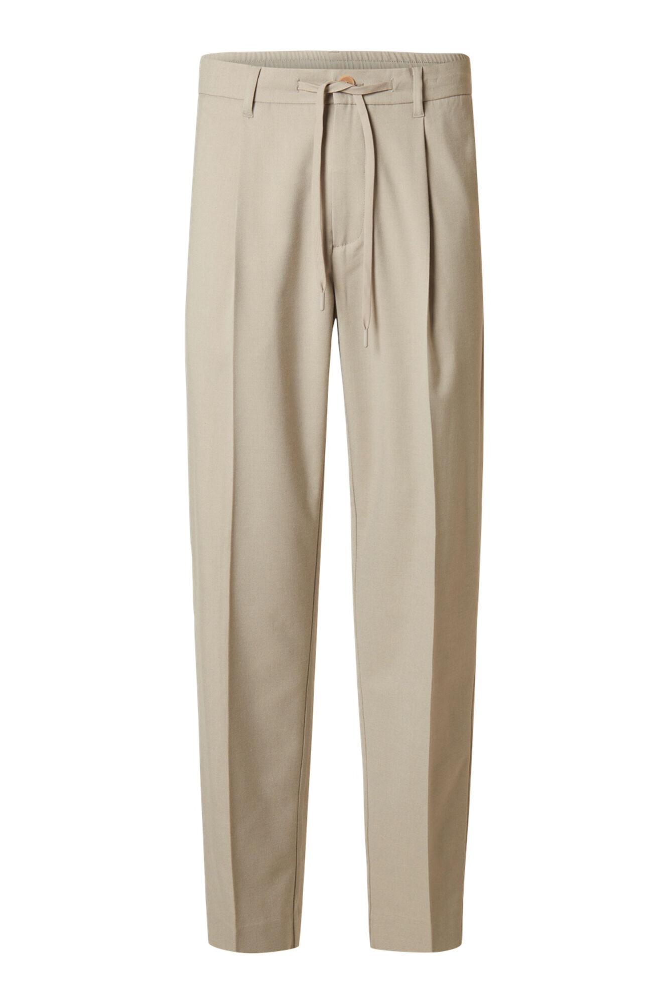 Selected Pantal&oacute;n informal con pinza confeccionado con materiales reciclados