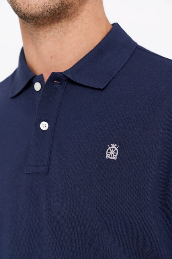 Cortefiel Essential polo shirt Navy