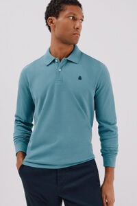 Cortefiel Essential long-sleeved polo shirt