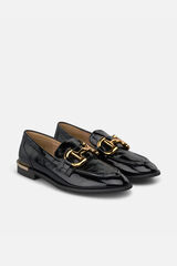 Alma en Pena Mocassim de pele Preto