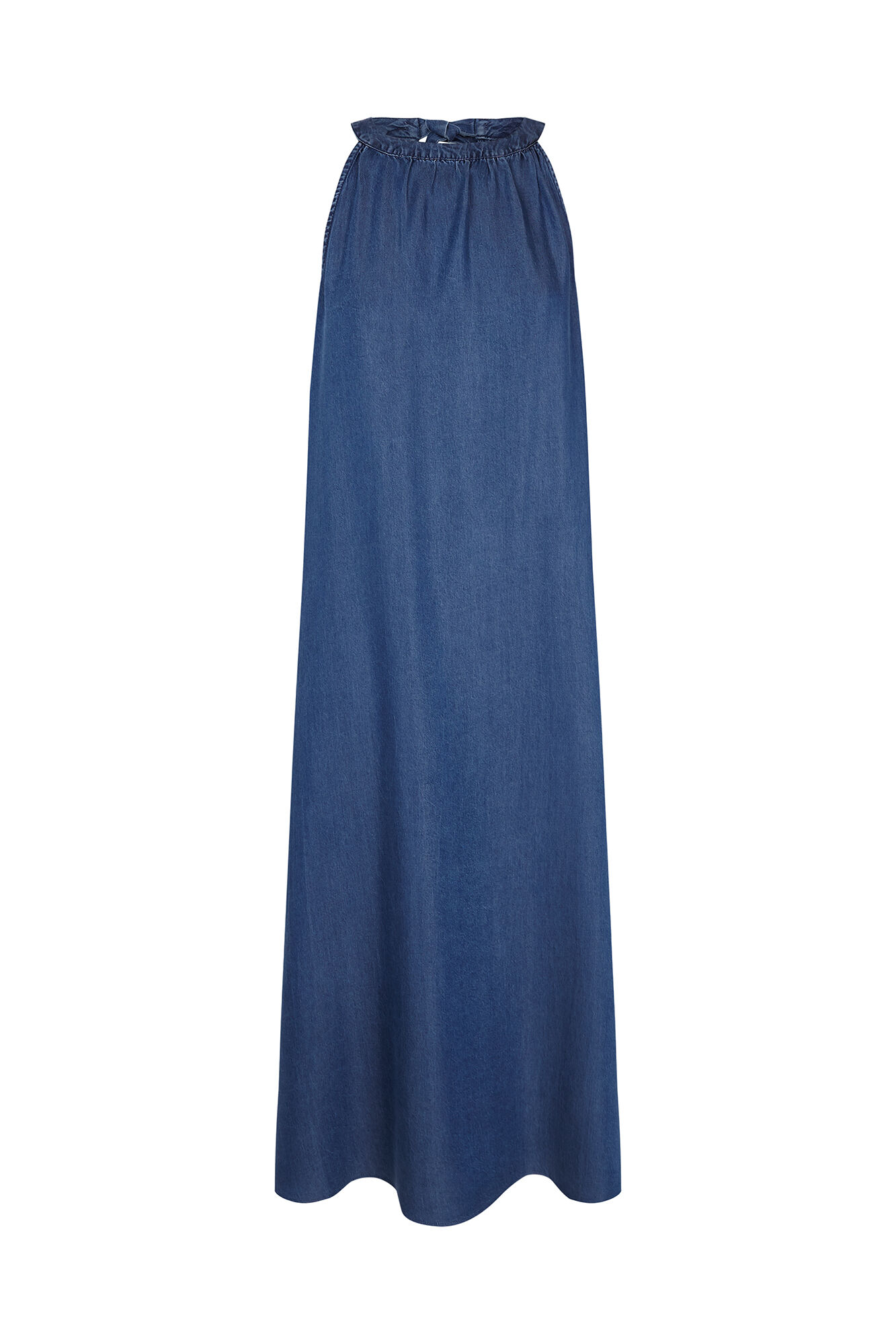 Cortefiel Halterneck denim dress