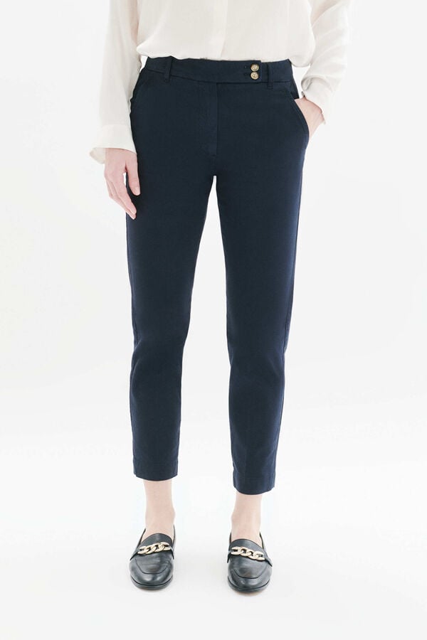 Caroll Calça Piloti Azul