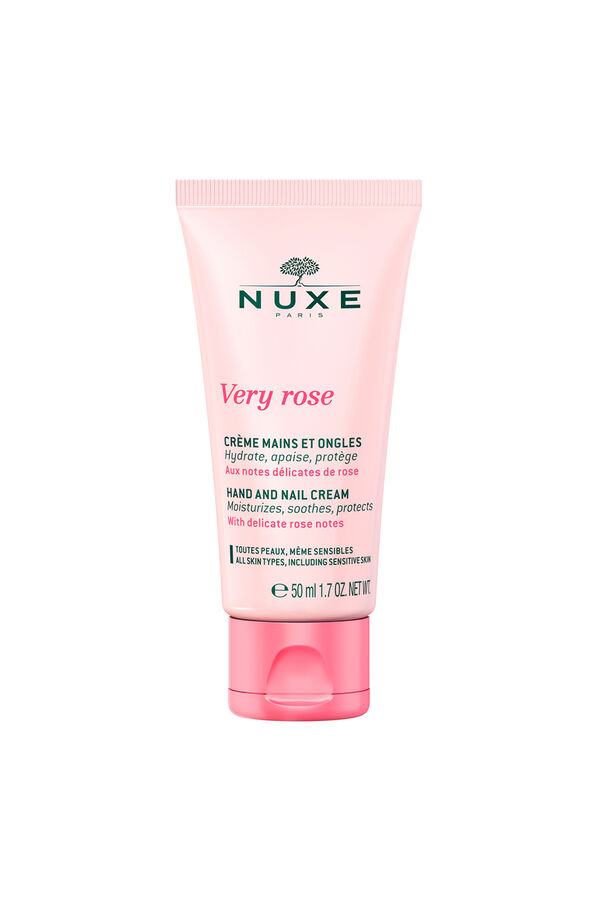 Nuxe NUXE GIFT BOX VERY ROSE CLEANSING GEL + HAND CREAM + PERFUMED WATER Pink