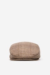 Cortefiel Classic fabric cap Camel