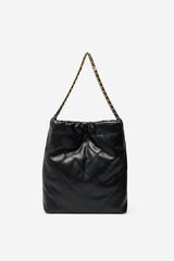 Cortefiel Bolso shopper acolchado cadenas Negro