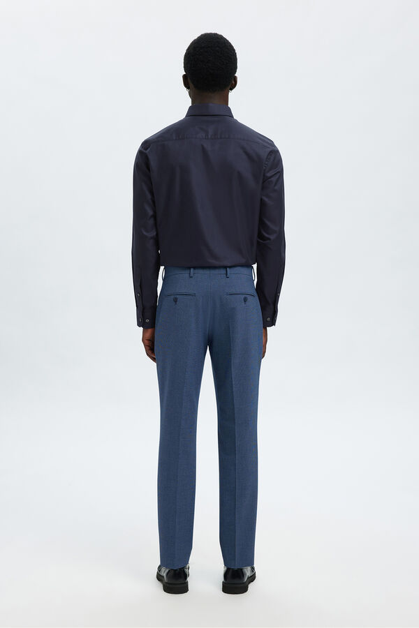 Selected Camisa formal slim fit Azul