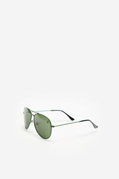 Cortefiel Gafas de sol Pilot colors Alejandro Sanz Dark green
