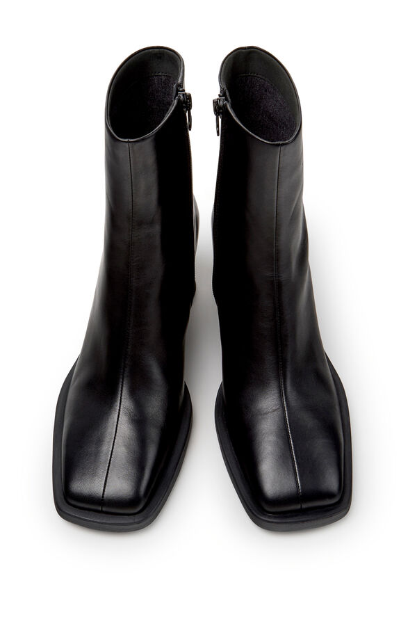 Camper Leather ankle boots for women Black