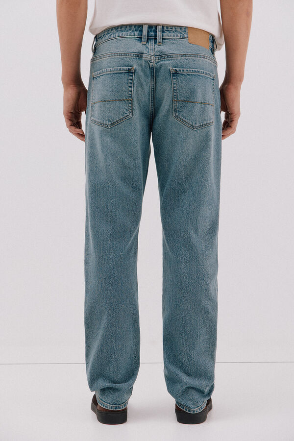 Cortefiel Regular fit jeans Blue