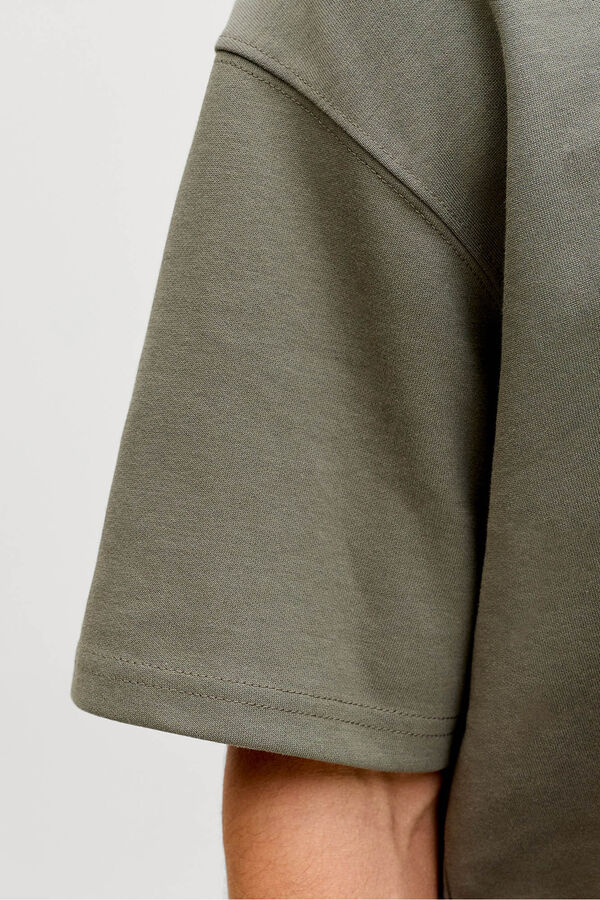 Jack & Jones T-shirt b&aacute;sica manga curta Verde