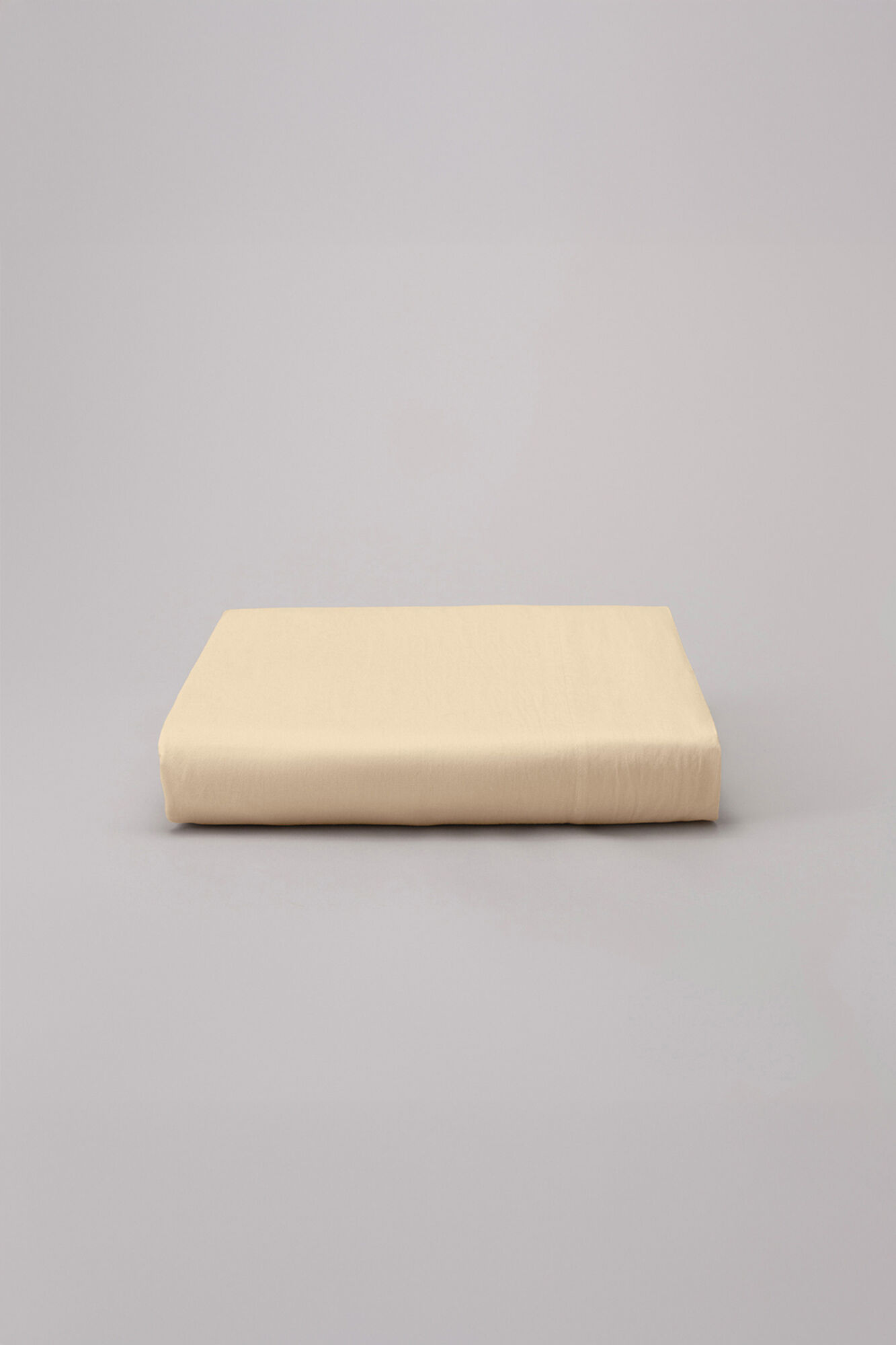 Bassols Len&ccedil;ol de cima de algod&atilde;o lavado fosco Sahara