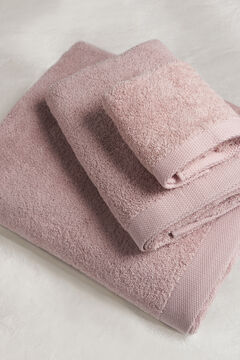 Cortefiel Blue Ocean 550 Bath Towel Lilac