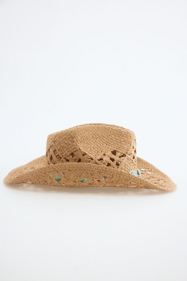 Slowlove Sombrero cowboy Marr&oacute;n