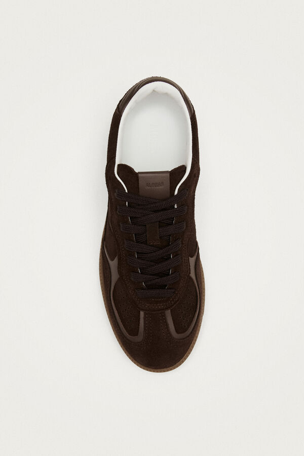 Alohas Chinelos de couro Tb.490 Rife Castanho