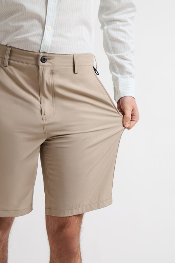 Williot Technical fabric Bermuda shorts Beige